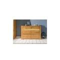 credenza in legno di quercia selvatica 123x40x85 oliato naturale kent #130