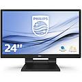 monitor touch 23 8 led ips 16 9 fhd 5ms 250cdm vga/dvi/dp/hdmi ip54 multimediale 242b9t