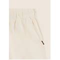 pantaloni cropped con ricamo floreale al fondo whitecup gray donna medium