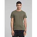 t-shirt girocollo in cotone