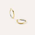 orecchini a cerchio toujours oro bicolore collezione toujours bicolore