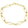 bracciale donna oro giallo gl100102