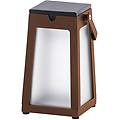 lanterna led solare tinka portatile corten