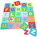 - tappeto puzzle per bambini set 60 pz gioco tappetino lettere alfabeto gomma