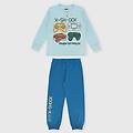 pigiama in jersey da bambino blu taglia 6