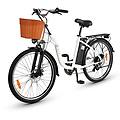 bicicletta elettrica c6 per adulti. batteria da 26 36v 12. 5ah