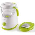vapore easy meal 1 cestello verde bianco 500 w giratorio