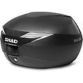 bauletto moto top case sh39 nero 39 litri taglia unica