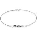 bracciale charlotte oro bianco zaffiro diamante collezione charlotte oro bianco