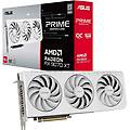 scheda grafica radeon rx 9070 xt prime white 16 gb gddr6 pci express 5. 0