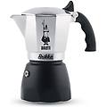 Bialetti Brikka Moka 0 1 L Nero Stainless Steel