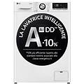 lavatrice 11kg ai dd serie r7 classe a-10% 1400 giri turbowash 360 vapore su 7 programmi wi-fi white