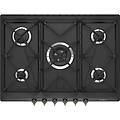 coloniale srv876aogh piano cottura antracite da incasso 68. 5 cm gas 5 fornello(i)
