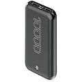 power bank 10000mah nero ricarica 3 dispositivi usb-a usb-c wireless led protezione avanzata