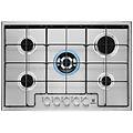 - piano cottura egs 7534 x a gas 5 fuochi gas colore acciaio inox