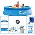 - piscina fuori terra in giro 244x61 cm blu include accessori coordinati a405
