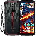 blade10 energy smartphone 4gb 128gb octa-core 6. 56 6150mah ip68/69k android 15 rosso