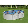 piscina fuori terra rigida hydrium set grigio l int 5 x 3. 6 m