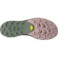 alpine pro 2 w scarpe trailrunning donna green/dark red 9 uk