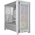 case midi-tower atx 4000d rs argb bianco 3 ventole rs argb per pc gaming