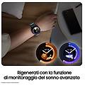 galaxy watch6 classic smartwatch fitness tracker ghiera interattiva in acciao inox 47mm silver