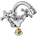 rubinetto bidet con canna orientabile bronzato serie iris irv137br bronzato ottone