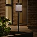 lampione solare coupar nero alluminio ip44