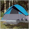 - tenda da campeggio a cupola per 3 persone blu impermeabile