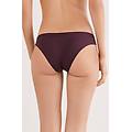 slip in cotone donna bordeaux taglia 2
