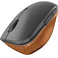 Lenovo Mouse Verticale Wireless Go Ottico 6 Tasti 2400 Dpi Colore Grigio