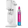 gasatore art white 1 bottiglia riutilizzabile e lavabile aggancio rapido