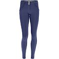 pantaloni push up wr. up in jersey organico vita bassa mood indigo donna large