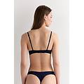 reggiseno push-up bellissima in microfibra ultralight donna blu taglia 2c