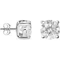 orecchini lobo punto luce grace oro bianco diamante collezione grace oro bianco