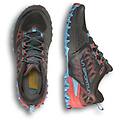 bushido iii gtx w scarpe trail running donna black/red/blue 38 5 eu