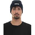 cappello a coste asic-beanie-x blu