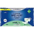 specialist classic super pannolone a mutanda unisex per l'incontinenza taglia l 30 pezzi