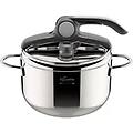 amica lagoeasy'up pentola a pressione 5 litri acciaio inox