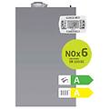 caldaia luna air 24 kw nox 6 a condensazione per incasso metano o gpl completa di kit scarico fumi