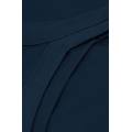 canotta bordi costina in elevated cotton donna blu taglia l