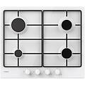 chw6brww piano cottura a gas 4 zone 60 cm acciaio inox