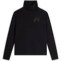 lupetto regular fit da donna con logo fy in strass