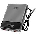 - powerbank 20000mah 2 usb-c 100w + 2 usb 22 5w enterprise slim grigio
