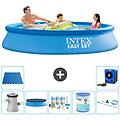 - piscina fuori terra in giro 305x61 cm blu include accessori coordinati a897