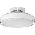 MORENCI plafoniera led con ventilatore 5200 lm cct &oslash; 48 cm bianco