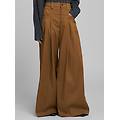 pantaloni relaxed fit in cavalry twill