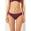 slip con drappeggio costume indonesia donna bordeaux l