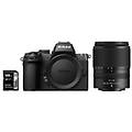 fotocamera mirrorless 20 9mpx aps c z50 ii kit nikkor z dx 18 140mm f/3. 5 6. 3 vr + sd lexar 128gb