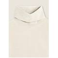 felpa in ciniglia a righe con collo alto gardenia donna extra small