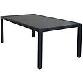 milanihome. it tavolo da giardino allungabile in alluminio 200/300x100 colore antracite 200 x 75 x
